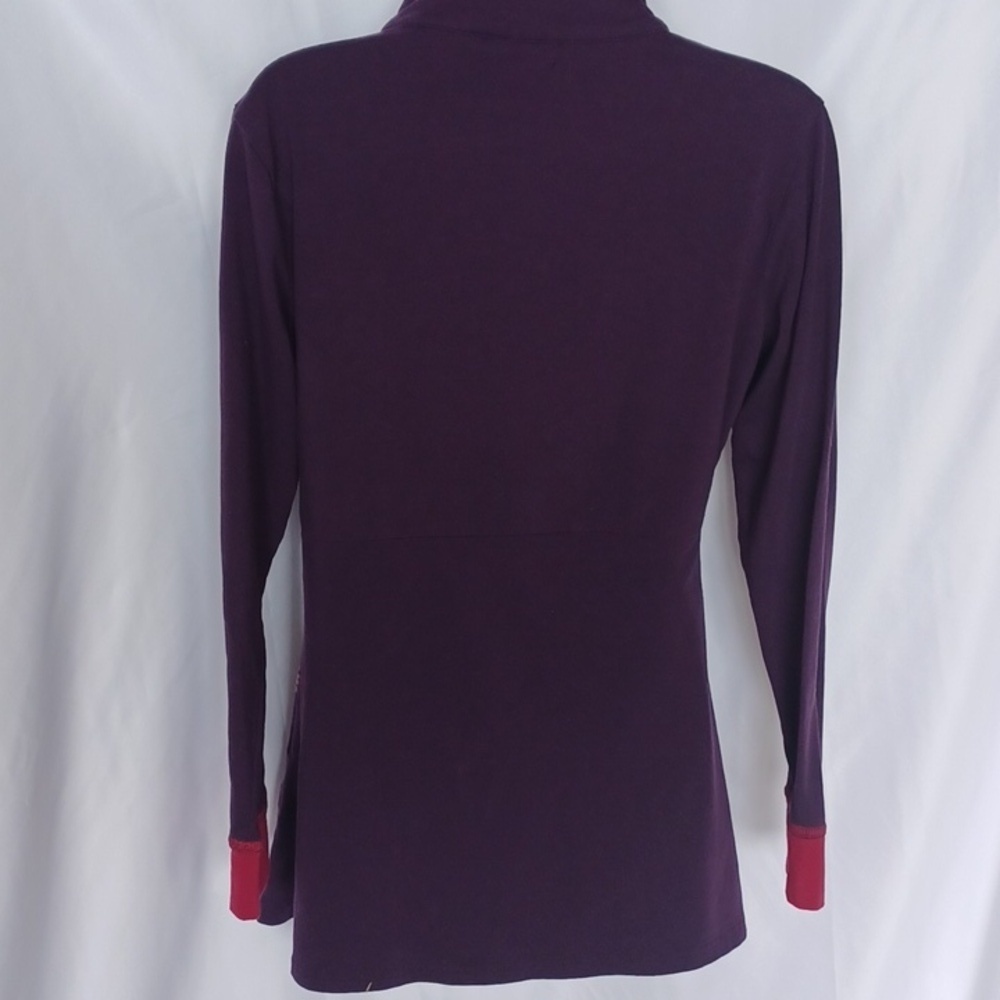 Keawa tunic, embroidered, size M, purple & pink - Picture 5 of 8
